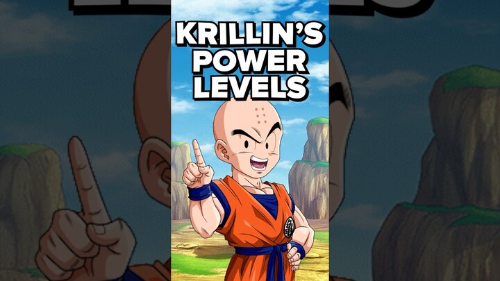 Every Canon Krillin Power Level