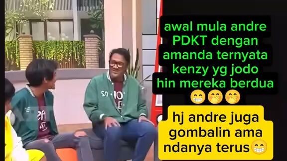 yg pertama jodohin andre dgn amanda itu anaknya sendiri ternyata