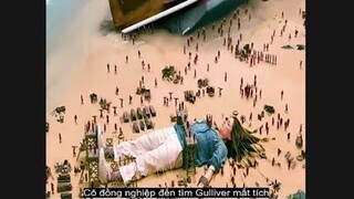 Review phim | Gulliver Du Ký | Lạc trôi vào quốc đảo người tí hon, anh chàng trở thành siêu anh hùng