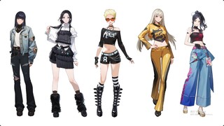 【آي-ديل】 جمعتُ الخمسة! الملفات التحليلية الكاملة لجميع عضوات آي-ديل | التعاون مع اللعبة المحمولة "أن