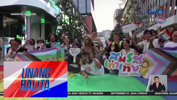 Same-sex marriage, legal na sa Thailand | Unang Hirit
