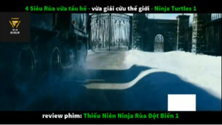 REVIEW PHIM : Thiếu niên nhẫn giả rùa (p2) #rvphimanhhung