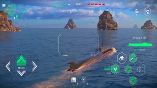 Modern Warships: Grinding using RF KURSK submarine.