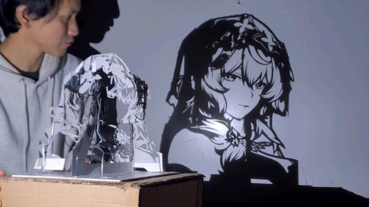 Black Swan Danheng Drinking the Moon Projection