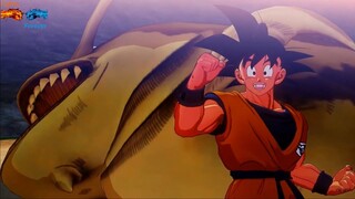 Dragon Ball Z KAKAROT, Goku and Vegeta fishing, Full HD 1080p, 60 FPS, Dragon Ball Kakarot Gameplay