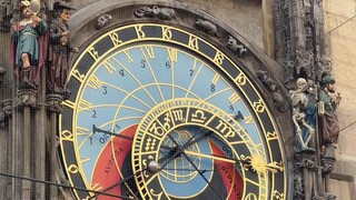 Prague's hourly time announcement is still better than Venice's.
