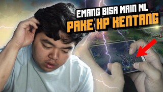 MAIN MOBILE LEGEND PAKE HP KENTANG ?! MARI KITA COBA !! *KESABARAN SETIPIS TISUE*