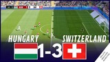 Hungary 1-3 Switzerland 2024 UEFA Euro Cup Match Highlights - Video game simulation