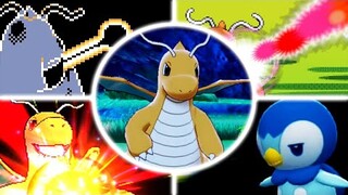 Pokémon Game : Evolution of Dragonite Hyper Beam (1996 - 2021)