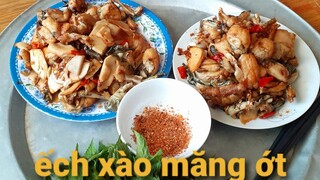 Cách Làm Ếch Xào Măng Ớt Đơn Giản Mà Ngon | Biển Nguyễn ngọc.