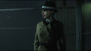 Claire Bad Cop Detective Mod (Trench Coat) Opening Gameplay - Resident Evil 2 Remake