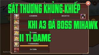Hải Tặc Đại Chiến - 1 PHA ĐÁNH BOSS XỨNG ĐÁNG TOP1 SÁT THƯƠNG LÊN BOSS CỦA GAME...A3 SANJI QUÁ DỮ...