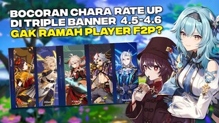 Penjelasan New Triple Banner 4.5 HUTAO EULA Jadi Kandidatnya !! ARLECCHINO CLORINDE OP DI NATLAN??