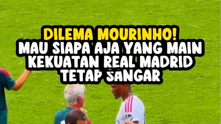 Dilema mourinho pemain el real semakin kuat