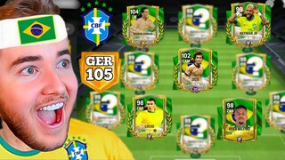 MONTEI A SELEÇÃO BRASILEIRA DA COPA AMÉRICA🟡🟢2 BILHÕES TIME DO FC MOBILE