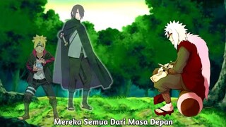 Isi Novel Jiriaya Jika Menyimpan Memori Sasuke Dan Boruto, Sekaligus Spoiler Manga Boruto 41