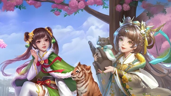 Elegant tiger