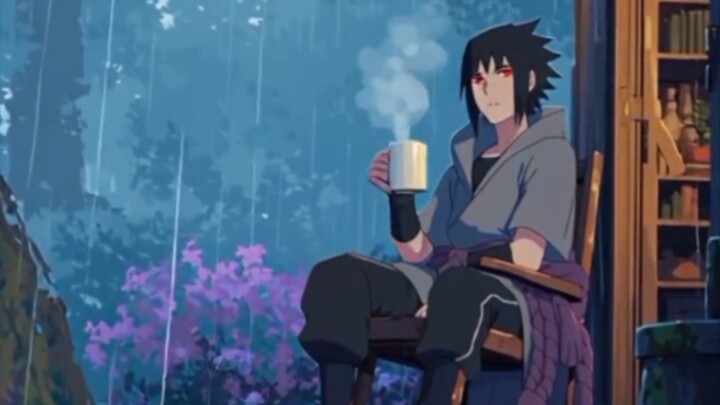 Some nights are meant for silence, rain, and coffee.