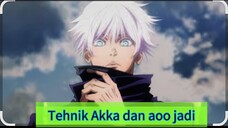 memang ngeri tehhnik tehnik gojo unlimited