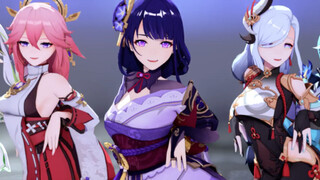 提瓦特成女组小鹿乱撞