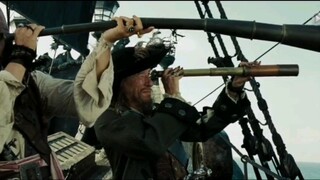 [Remix]Jack and Barbossa's childish race on monoculars