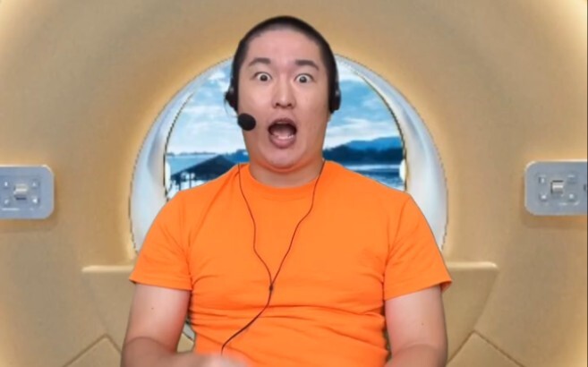 Sagawa loves to be funny.