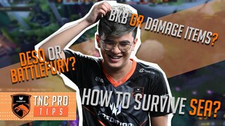 HOW TO SURVIVE IN SEA???! | TNC Pro Tips #2