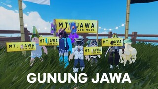 mendaki gunung jawa - Roblox