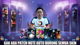 GAK ADA UPDATE BARU DI ADVANCE - LANGSUNG BORONG SEMUA SKIN MOBILE LEGENDS DI ORIGINAL SERVER!