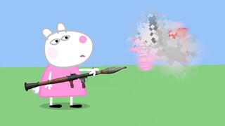 佩奇：不是你死就是我活...  苏西：哦！