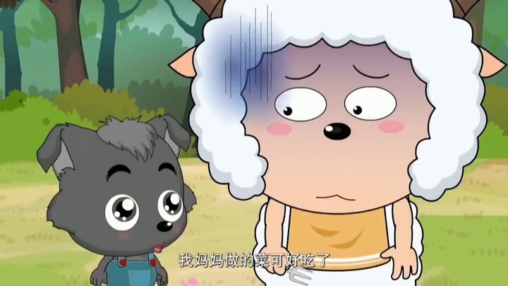 也就灰太狼会吃红太狼的饭了，毕竟就他吃掉了那一盘蛋炒饭＃喜羊羊与灰太狼