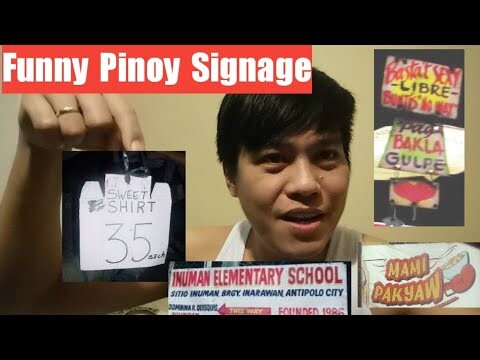 FUNNY PINOY MEMES KARATULA O SIGNAGE COMPILATION TRY NOT TO LAUGH