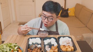 BÚN ĐẬU LÒNG CHIÊN NEM CHUA CHẢ CỐM BẮP GIÒ HEO _ MÌNH DIỄN VĂN NGHỆ TẶNG CÁC BẠ