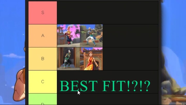 I LOVE unlocking new outfits in games, so I made a TIER LIST of my favorite fits in ARCANE FIST!