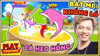 Mr Vịt phát hiện BÍ MẬT trong BÁT MÌ KHỔNG LỒ Play Together | Bắt cá Heo Hồng trong tiệm mì