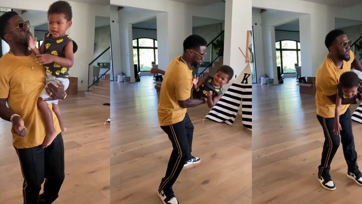 【كيفن هارت】 6 يوليو هو عيد ميلادي! سأصطحب ابني أولاً للرقص قليلاً