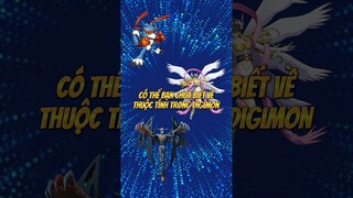 Các thuộc tính trong digimon, digimon attributes #digimon #anime #shorts