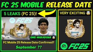 FC 25 Mobile RELEASE DATE | 5 LEAKS & UPDATES on FC 25 Mobile