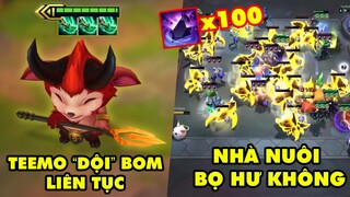 TOP khoảnh khắc điên rồ nhất Đấu Trường Chân Lý 165: Teemo X3 Shojin siêu bom, Nhà nuôi Bọ Hư Không