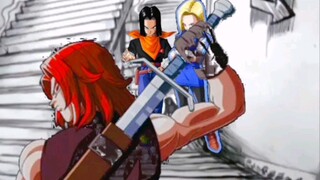 "Upstairs is a demon disguised as a hero, downstairs are人造人 committing every imaginable evil, and yo