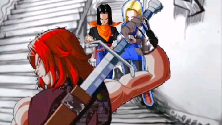 "Upstairs is a demon disguised as a hero, downstairs are人造人 committing every imaginable evil, and yo