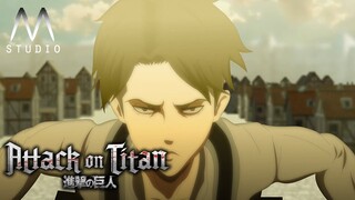 Attack on Titan Season 4 part 2  | Eren yeager VS Levi ackerman (Teaser)