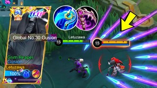 GUSION NEW GRIM REAPER BUILD 2024!! (plss dont abuse this)