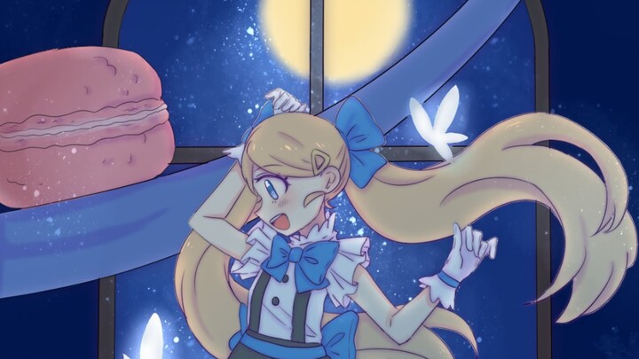 [Elf Pokémon] Serena Center.Ditulis tangan oleh Wei Zhise