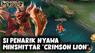 REVIEW SKIN STARLIGHT MINSHITTAR "CRIMSON LION" 🦁 | MOBILE LEGENDS BANG BANG