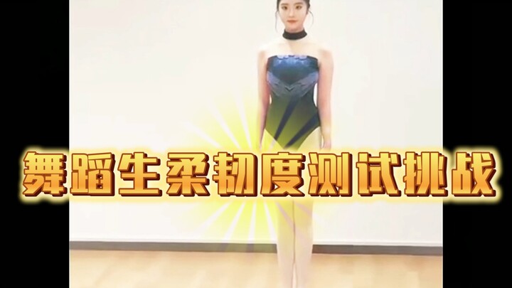 Dance Majors' Flexibility Test Challenge