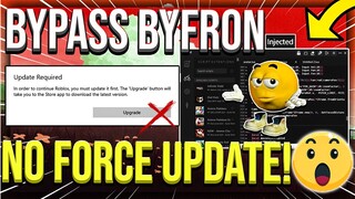 [TUTORIAL] How To Bypass Force Update After The New Roblox Anti-Cheat | BYFRON BYPASS | PC EXECUTOR