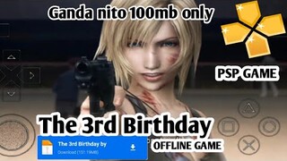 The 3rd Birthday PSP ANDROID/ios Game