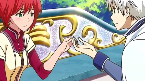 the snow with the red hair