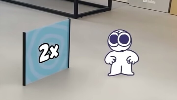 当游戏中的倍数墙放在现实时